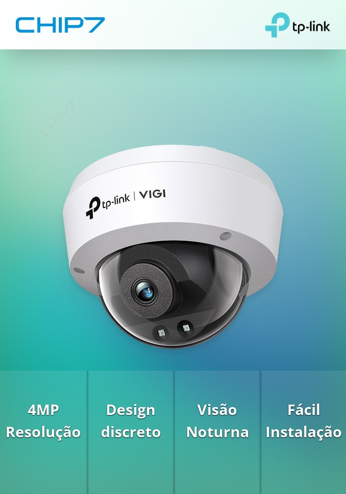 Câmara de Vigilância TP-LINK 4MP IR DOME NETWORK