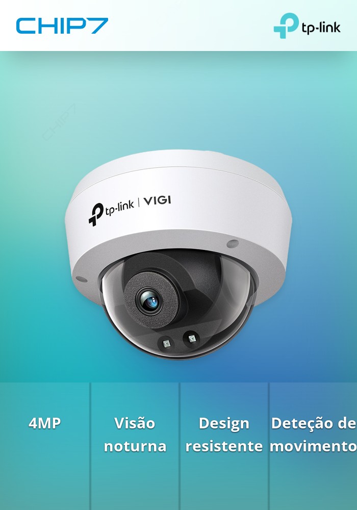 Câmara de Vigilância TP-LINK 4MP IR DOME NETWORK