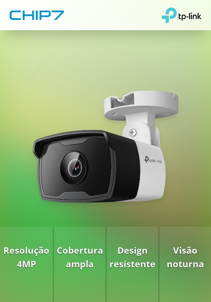 Câmara de Vigilância Exterior TP-Link VIGI Bullet C340I 4mm Security 4MP
