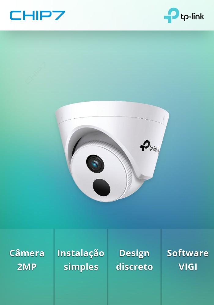 Câmara de Vigilância Interior TP-Link VIGI Turret C420I 4mm Security 2MP