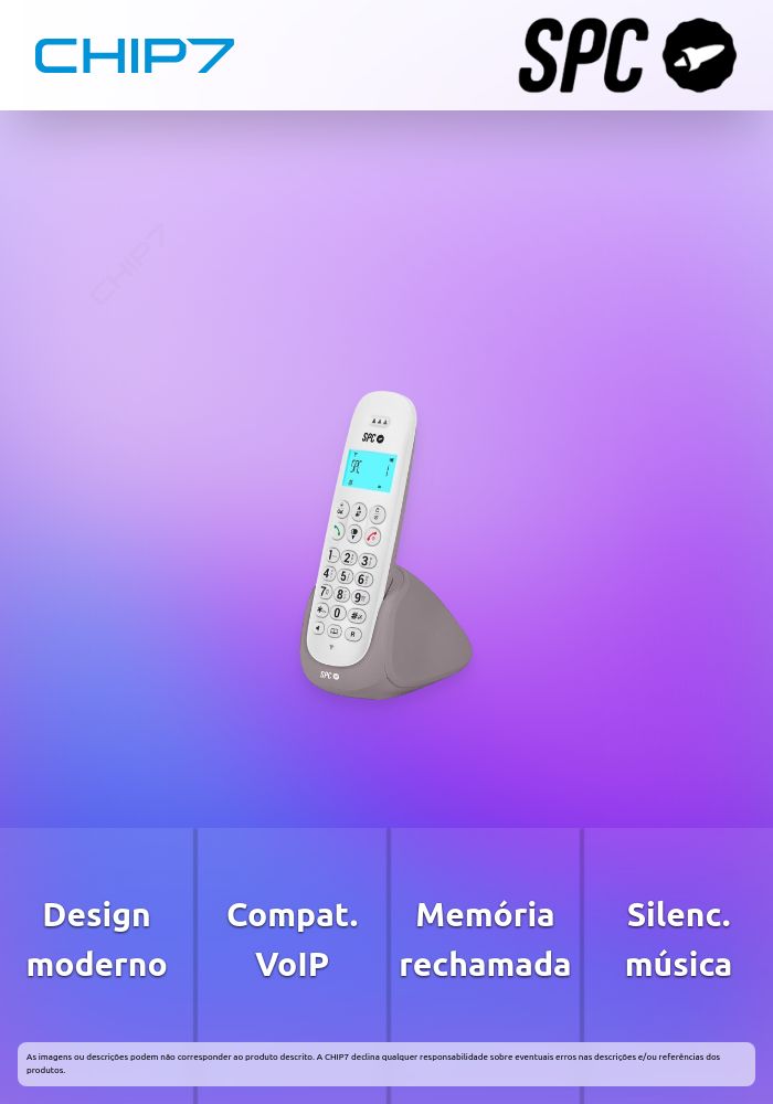 Telefone Fixo SPC ART 2 BRANCO
