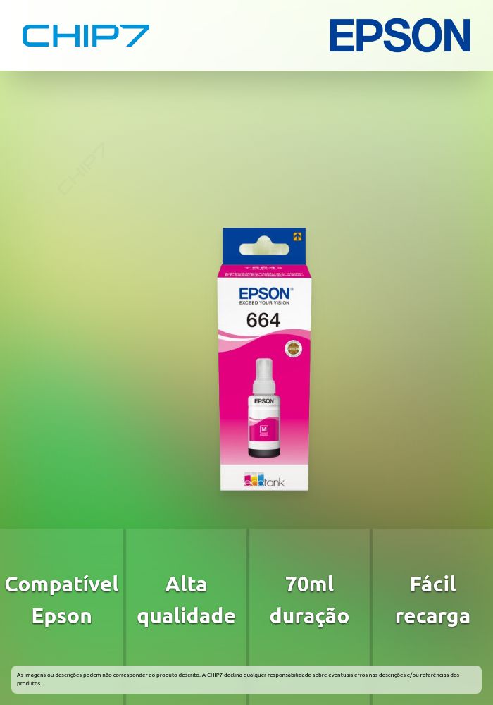 T6643 Magenta ink bottle 70ml