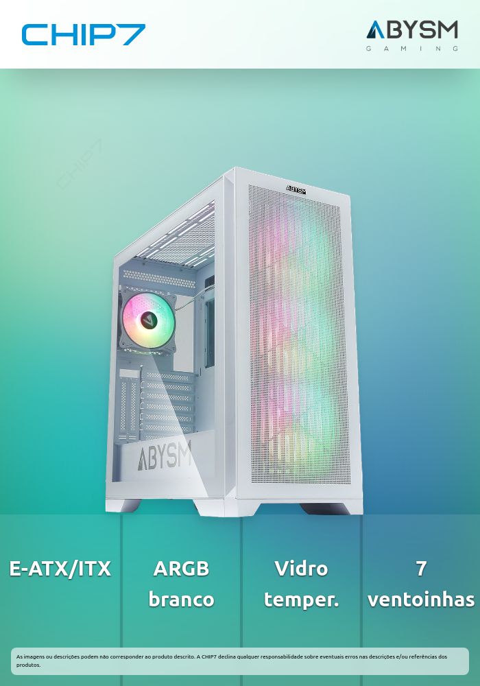 Caixa Danube E-ATX MURA BX 300 Branca ARGB