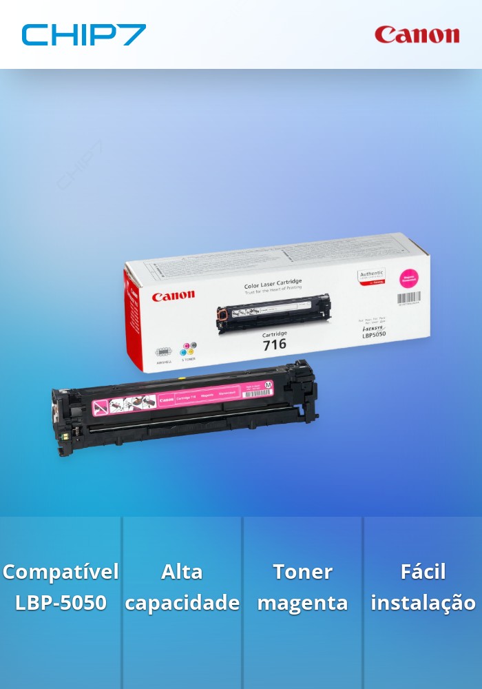 716M - Cartridge Magenta para LBP-5050/5050N