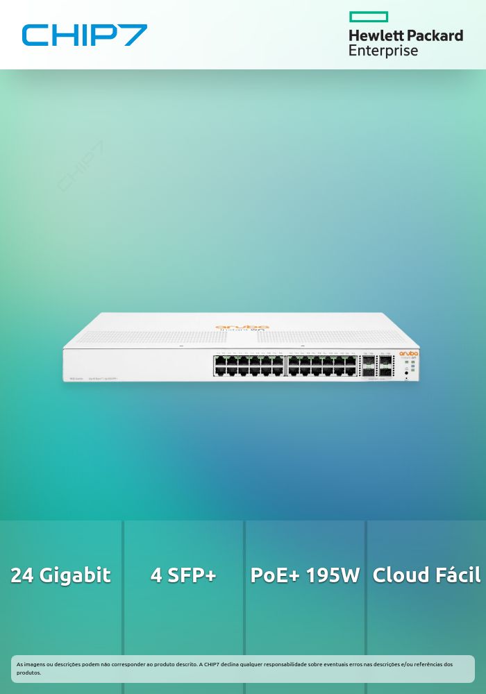 Switch HPE Aruba IOn 1930 24G 4SFP+ 195W Sw