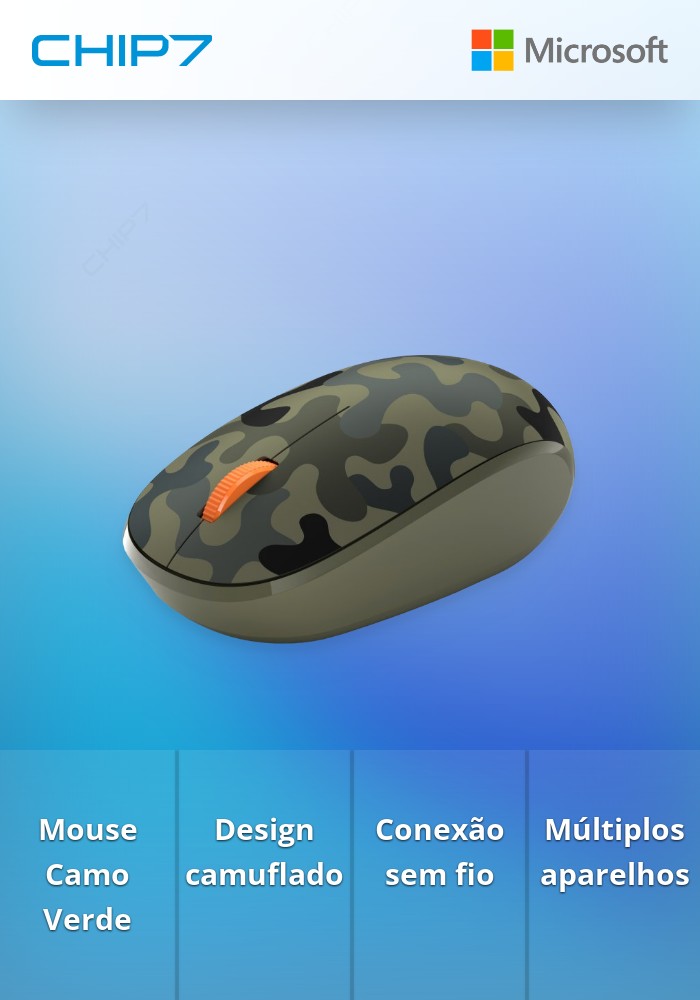 Bluetooth Mouse Camo SE Green