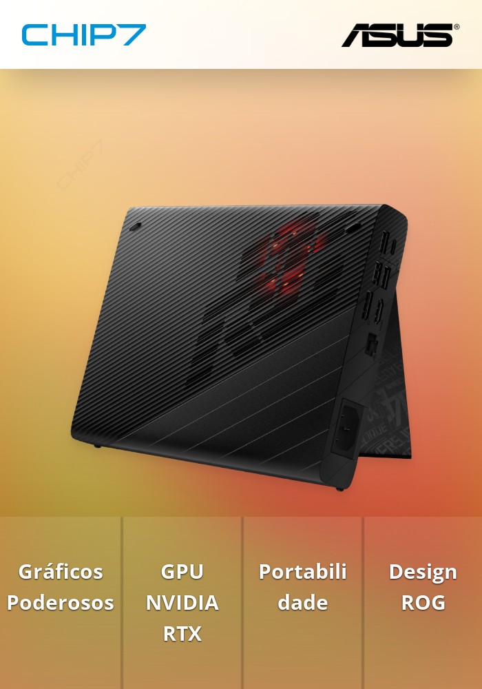 GPU Externo ASUS ROG XG Mobile Dock (2023) com NVIDIA GeForce RTX