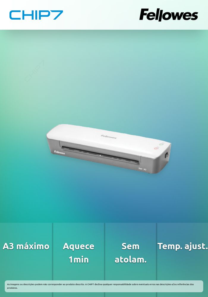 Máquina de Plastificação Fellowes 4560201