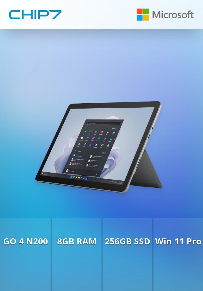Portátil Microsoft Surface GO 4 - N200 / 8GB RAM / 256GB SSD