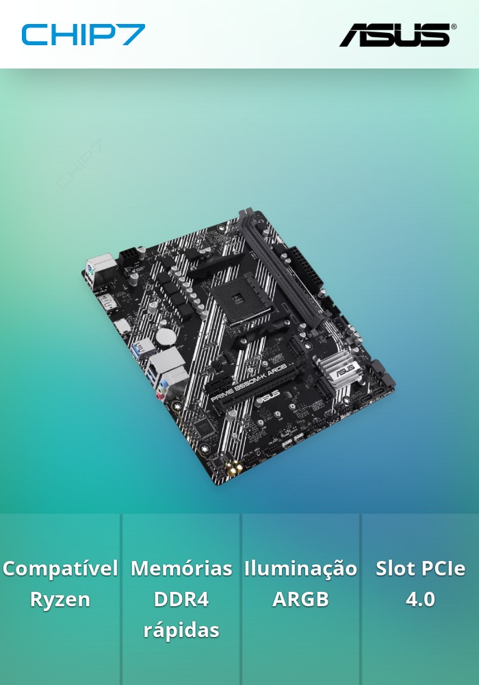 Motherboard ASUS Prime B550M-K ARGB