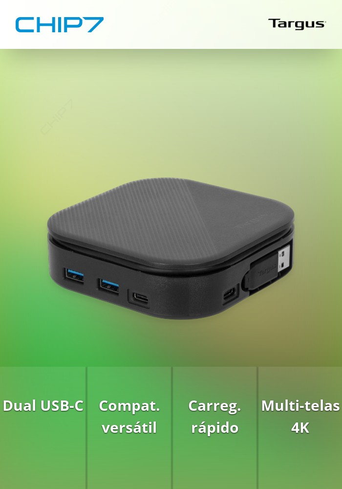 Dual Docking Station Targus USB-C