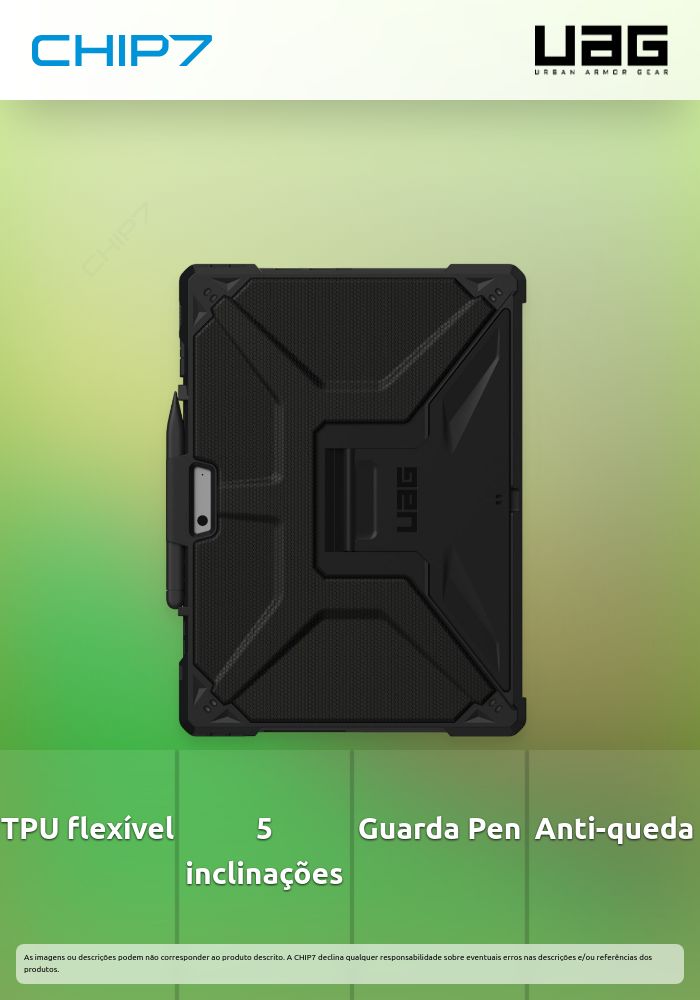 Capa UAG - Metropolis Microsoft Surface Pro 9 (black)