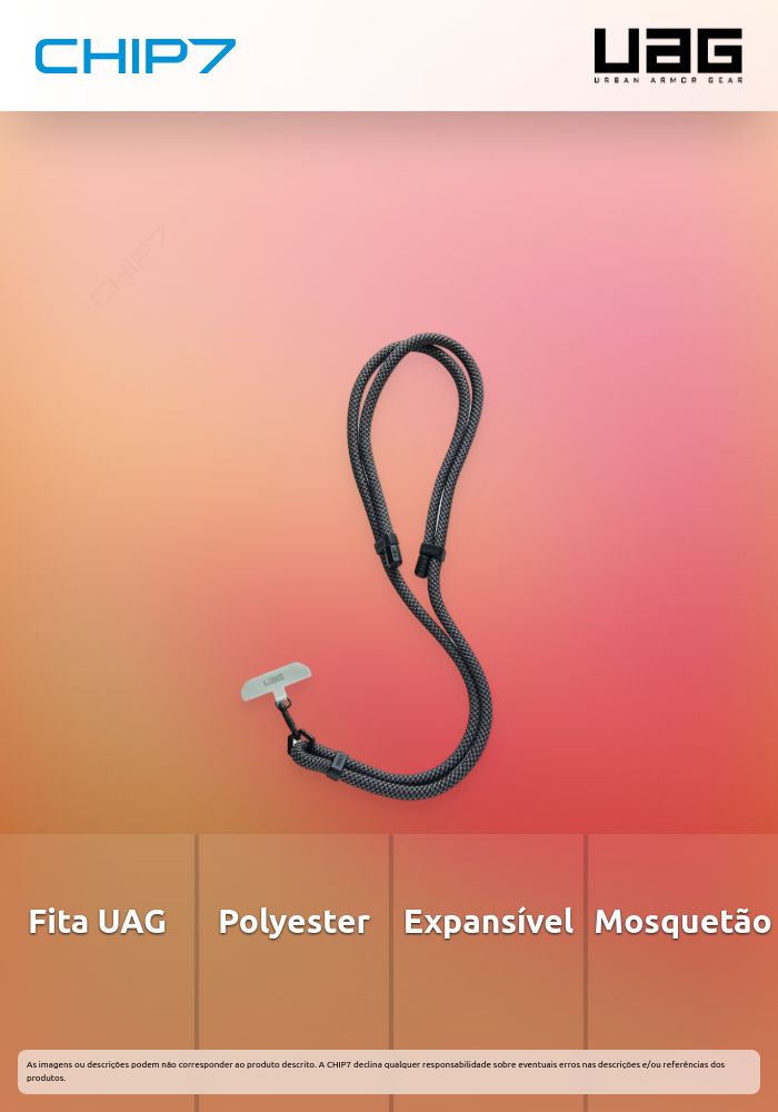 Fita UAG - Lanyard Civilian Thick (graphite/black)