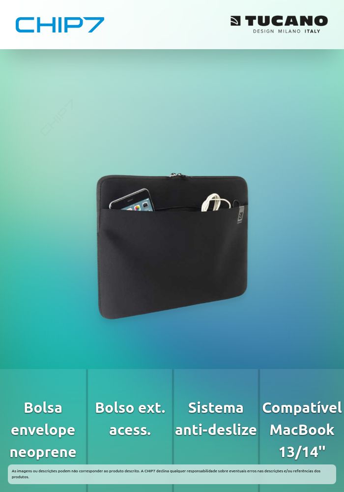 Sleeve Tucano - SS Top MacBook Air 15 (Preta)