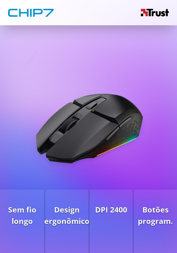 Rato Wireless TRUST Gaming GXT110 FELOX - 25037