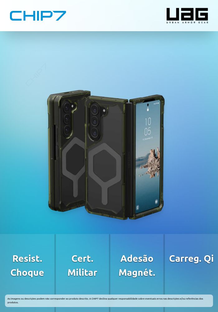 Capa UAG - Plyo Pro Galaxy Z Fold5 v2023 (olive/space grey)