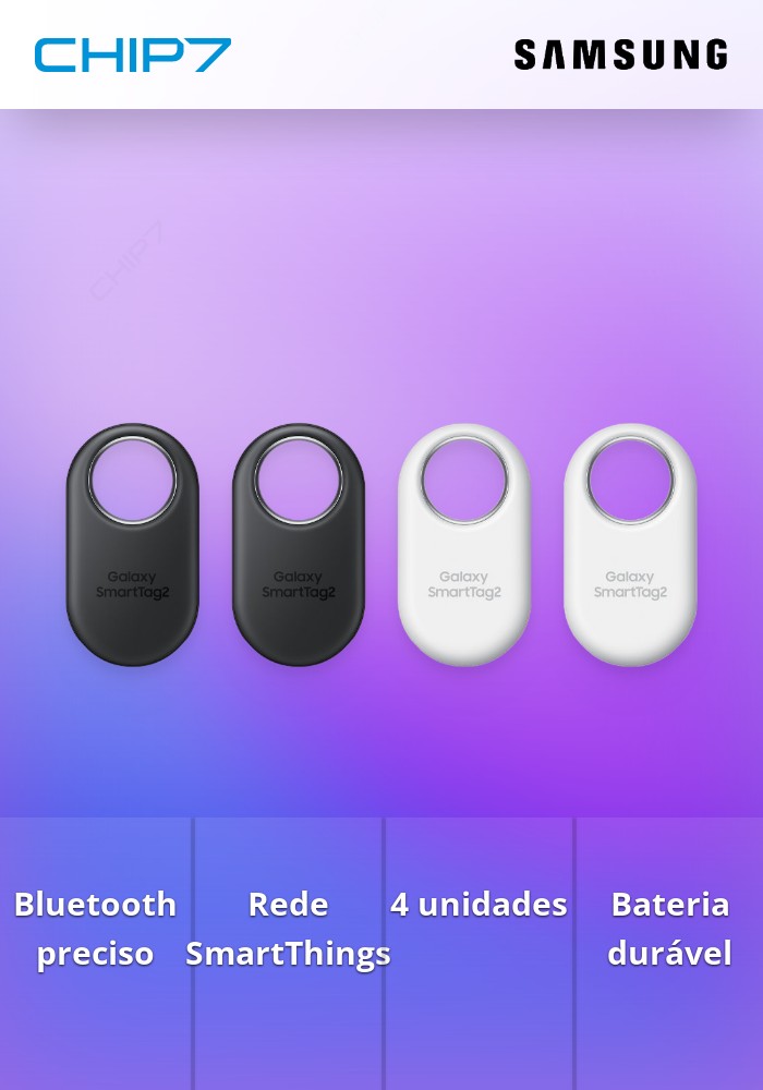 Samsung SmartTag2 (4 Pack) Preta/Branca