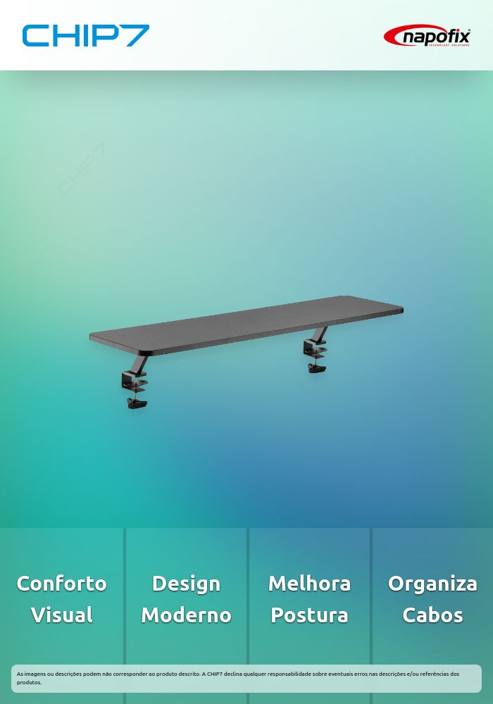 Base Ergonómica NAPOFIX PARA MONITOR - ERGO500
