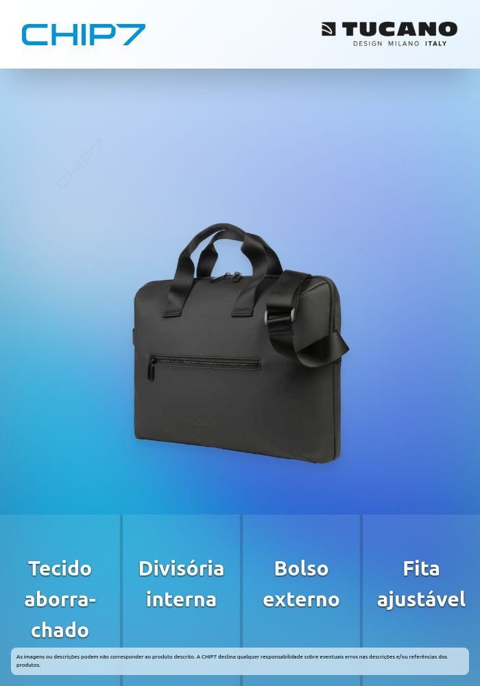Saco Tucano - Gommo 15/16 (Preto)