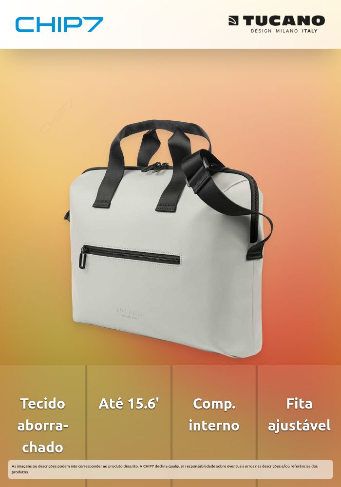 Saco Tucano - Gommo 15/16 (Cinzento)