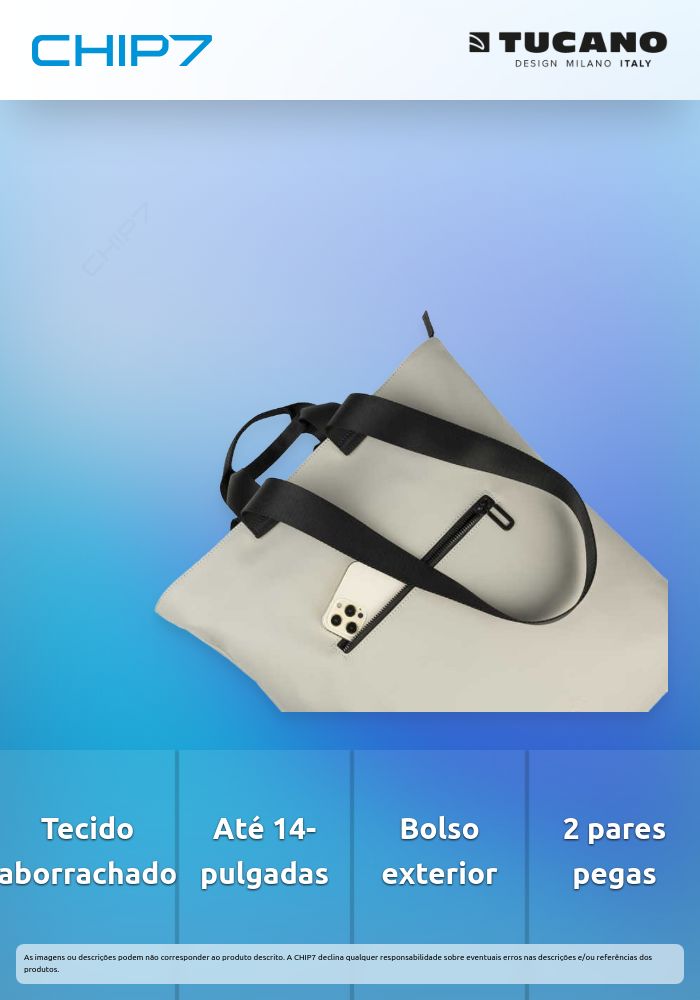 Saco Tucano - Shopper Gommo (Cinzento)