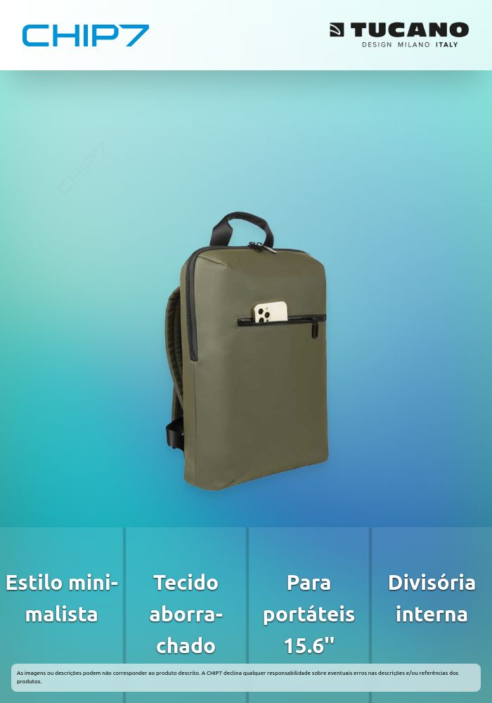 Mochila Tucano - Gommo 15/16 (Verde Tropa)