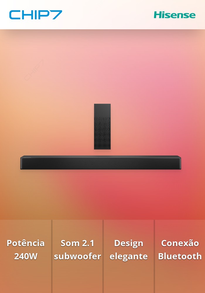 Soundbar Hisense 2.1 240W HS2100