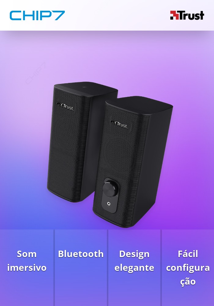 Colunas Gaming Trust GXT 612 Cetic Bluetooth SET