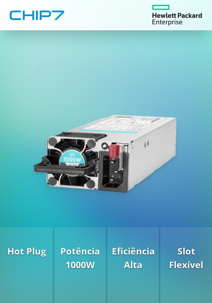 HPE 1000W Flex Slot Titanium Hot Plug Power Supply Kit