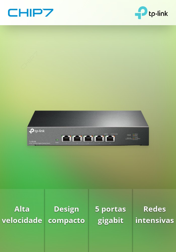 5-Port 10G Multi-Gigabit Desktop Switch