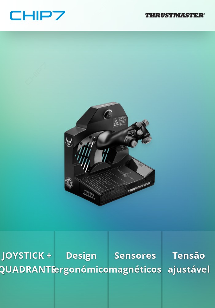 Joystick + Quadrante Thrustmaster Viper TQS