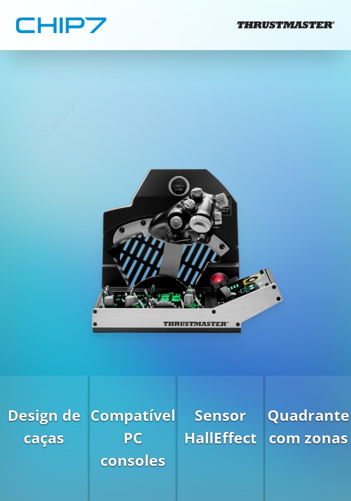 Joystick + Quadrante Thrustmaster Viper TQS Mission Pack