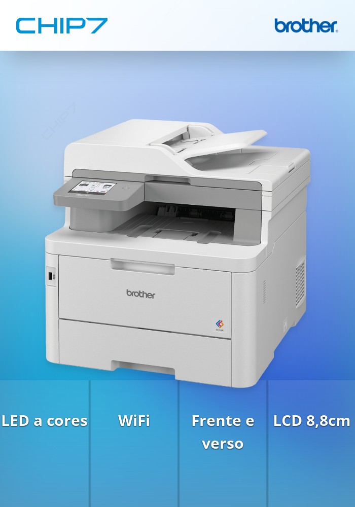 Impressora BROTHER Multifunções LASER LED MFCL8340CDW SUBST L3770
