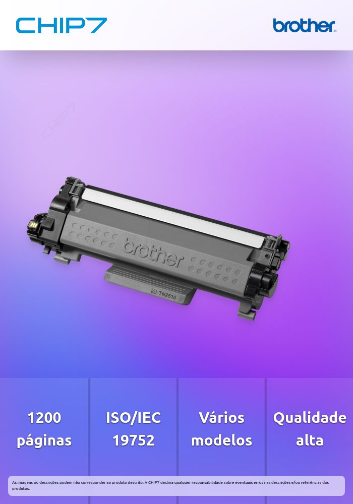 Toner BROTHER PRETO TN2510