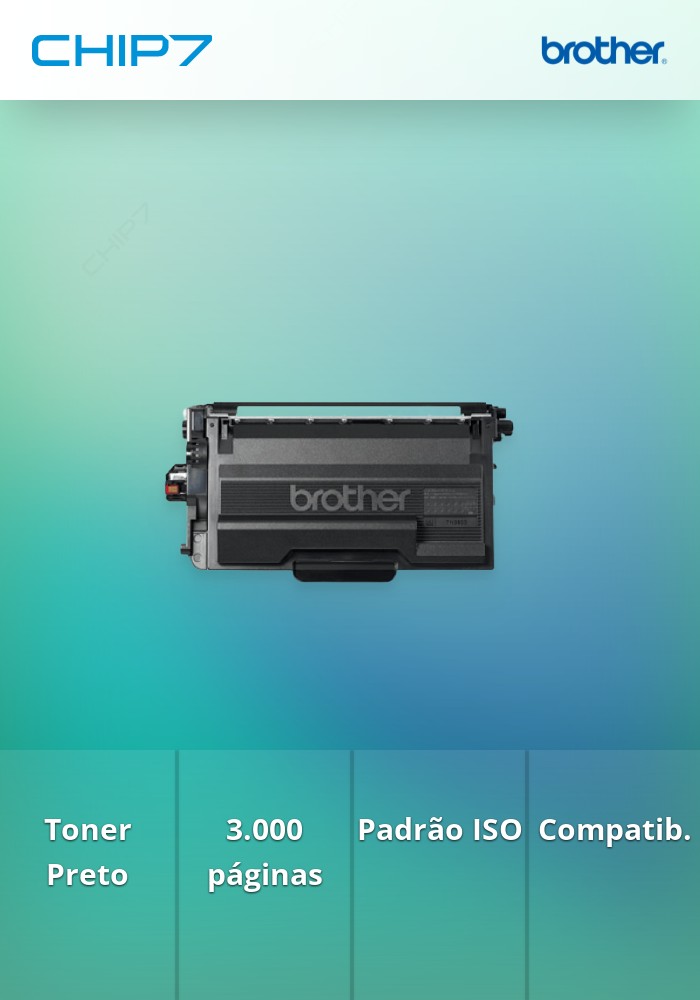 Toner BROTHER PRETO TN3600