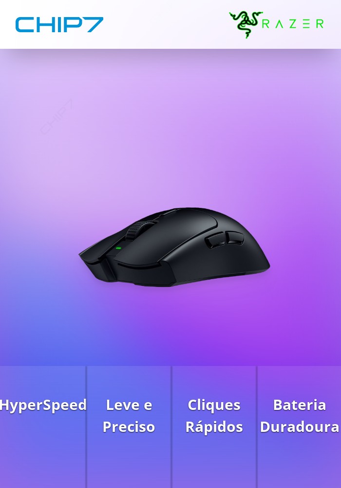 Rato Wireless Gaming Razer Viper V3 HyperSpeed