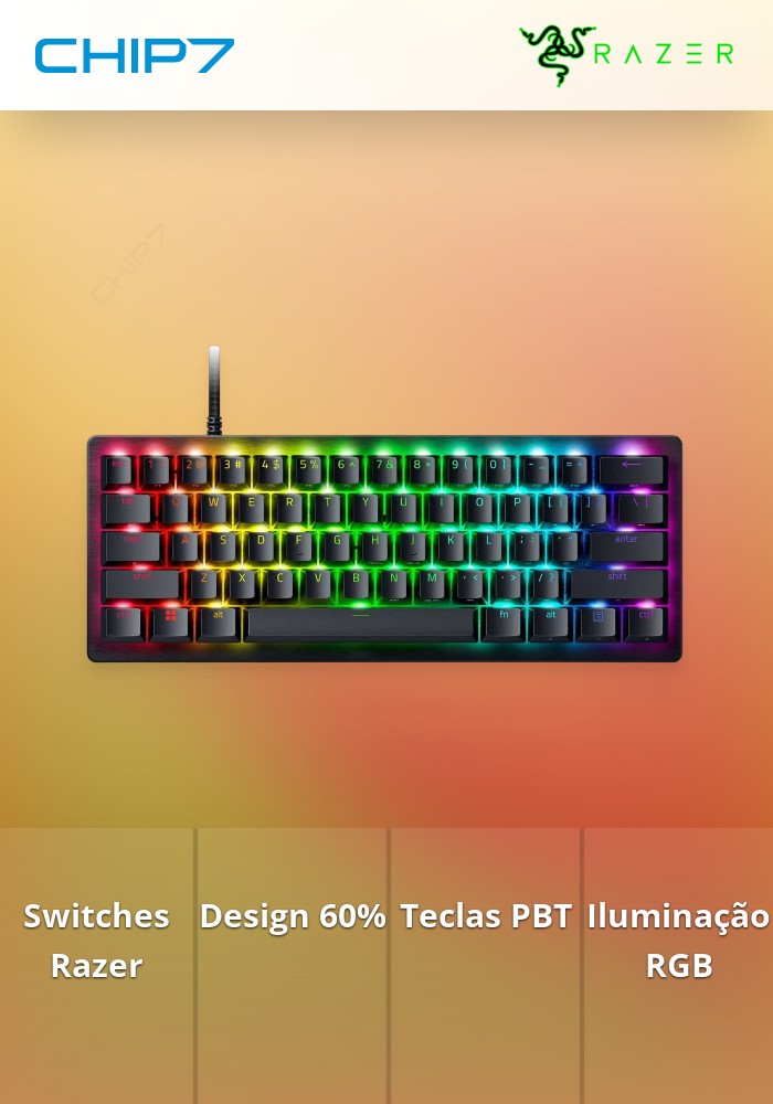 Teclado Razer Huntsman V3 Pro Mini - US Layout