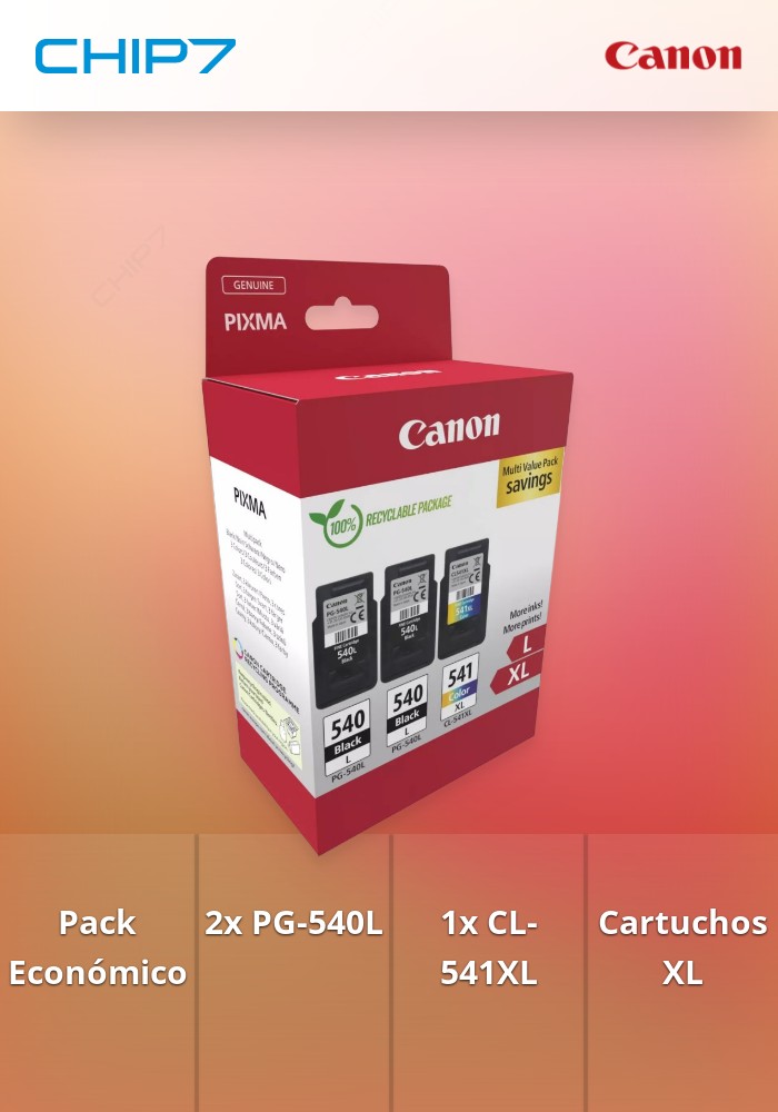 Tinteiro Canon PG-540Lx2/CL-541XL MULTI - Ink Value Pack