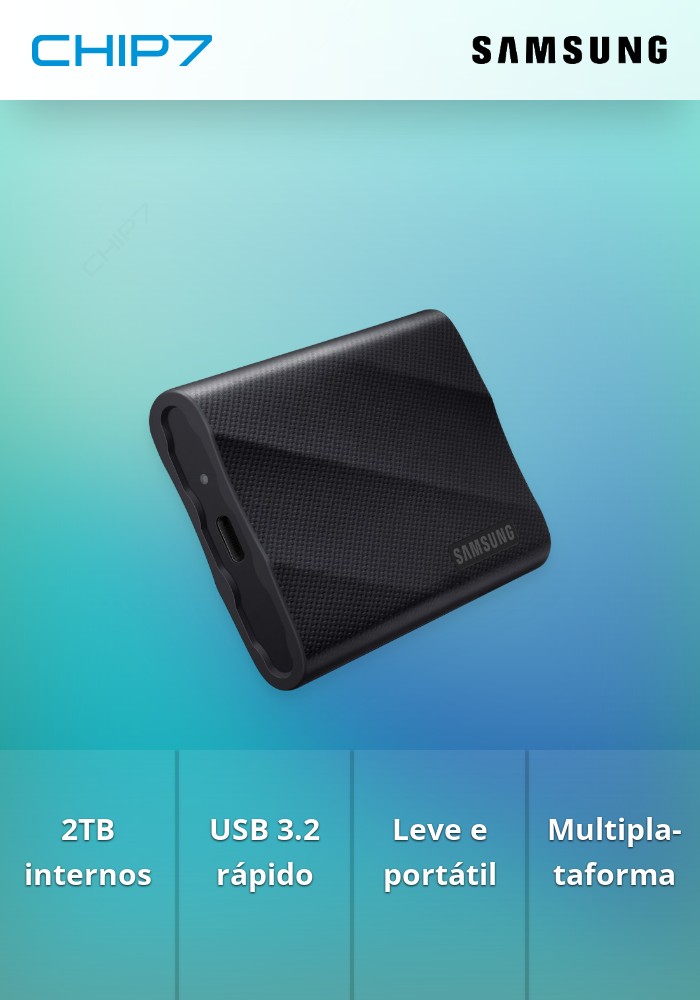 2TB SSD Externo USB 3.2 SAMSUNG Portable T9