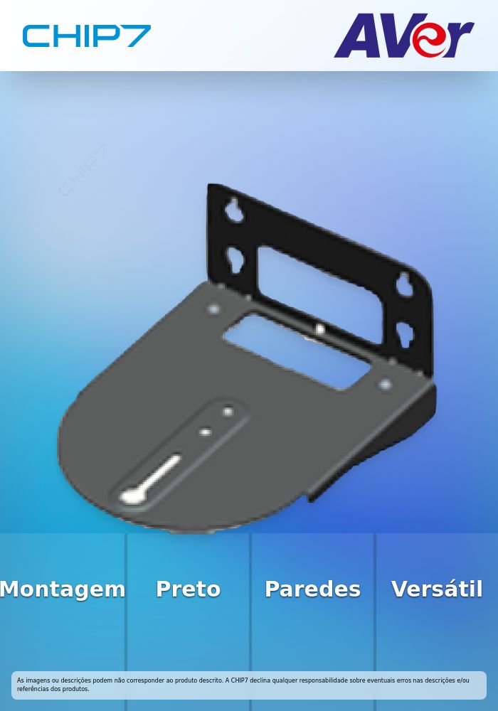 AVER FOR PTZ/PTC/TR WALL MOUNT BLACK