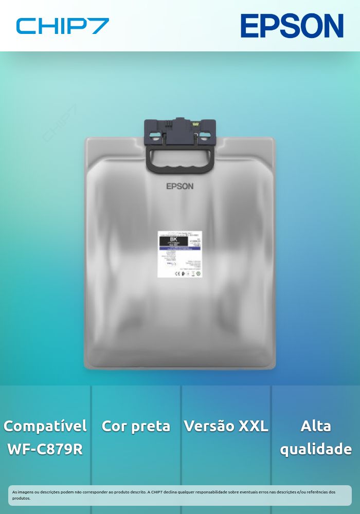 Tinteiro EPSON T05B Preto XXL - WorkForce Pro WF-C879R