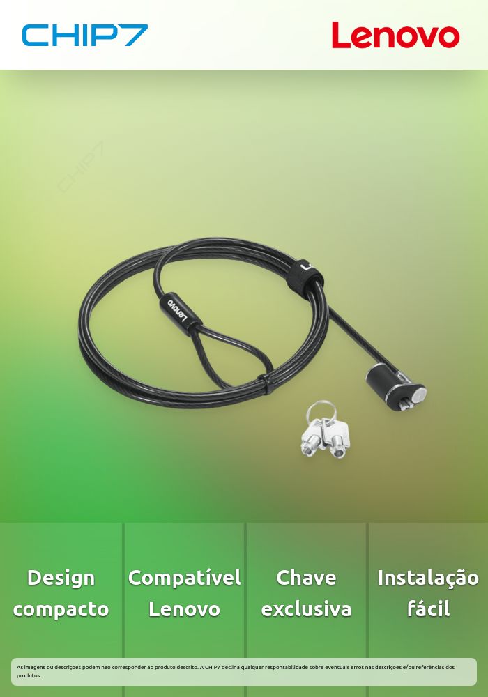 NanoSaver Essential Cable Lock from Lenovo