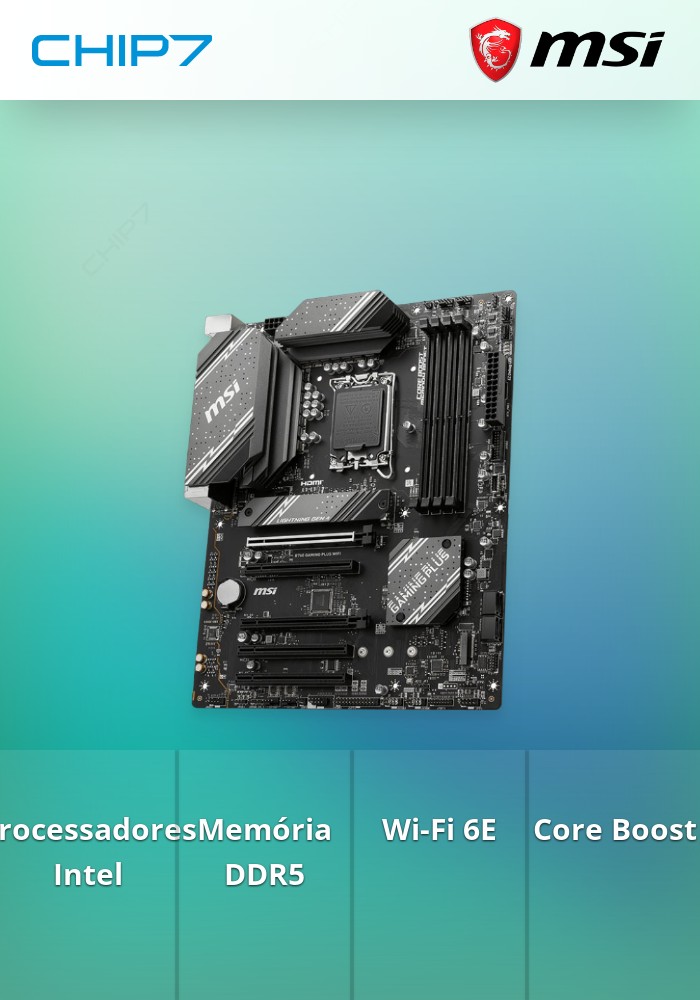 Motherboard MSI B760 GAMING PLUS Wi-Fi