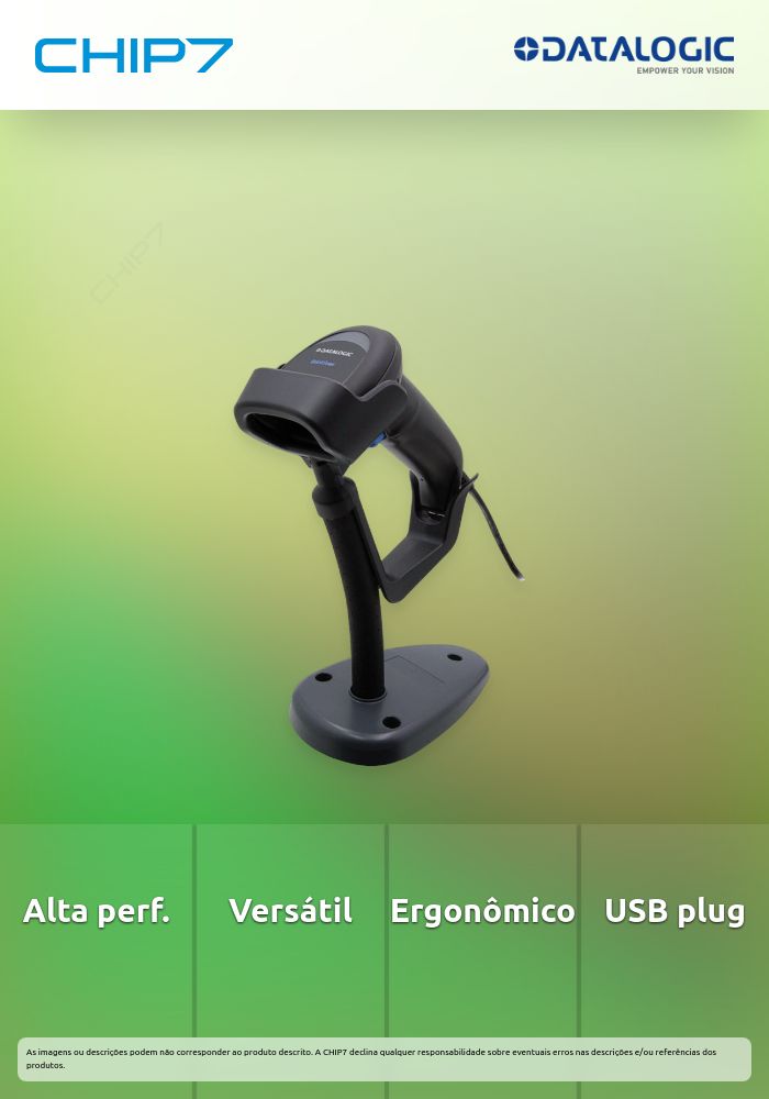 Leitor Código Barras Datalogic QD2590-BKK1S