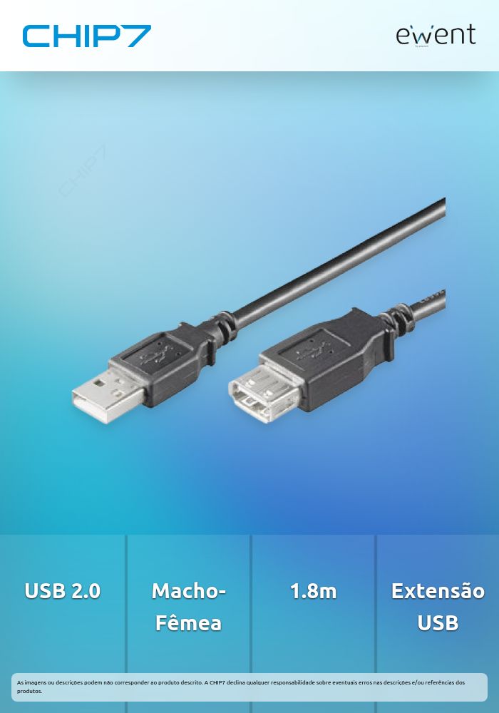 Cabo USB 2.0 