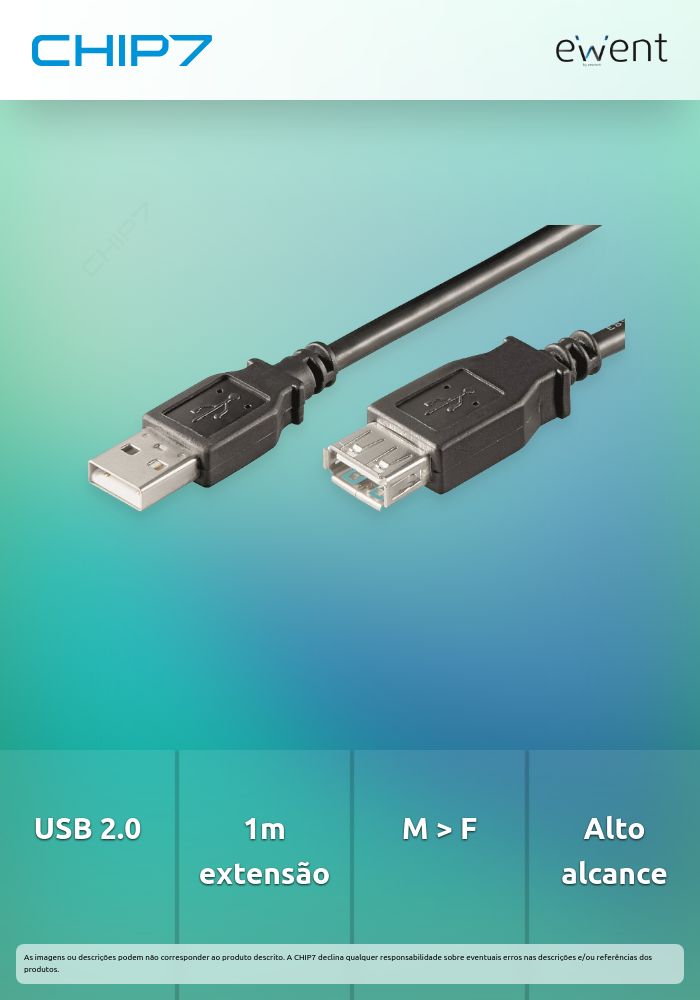 Cabo USB 2.0 