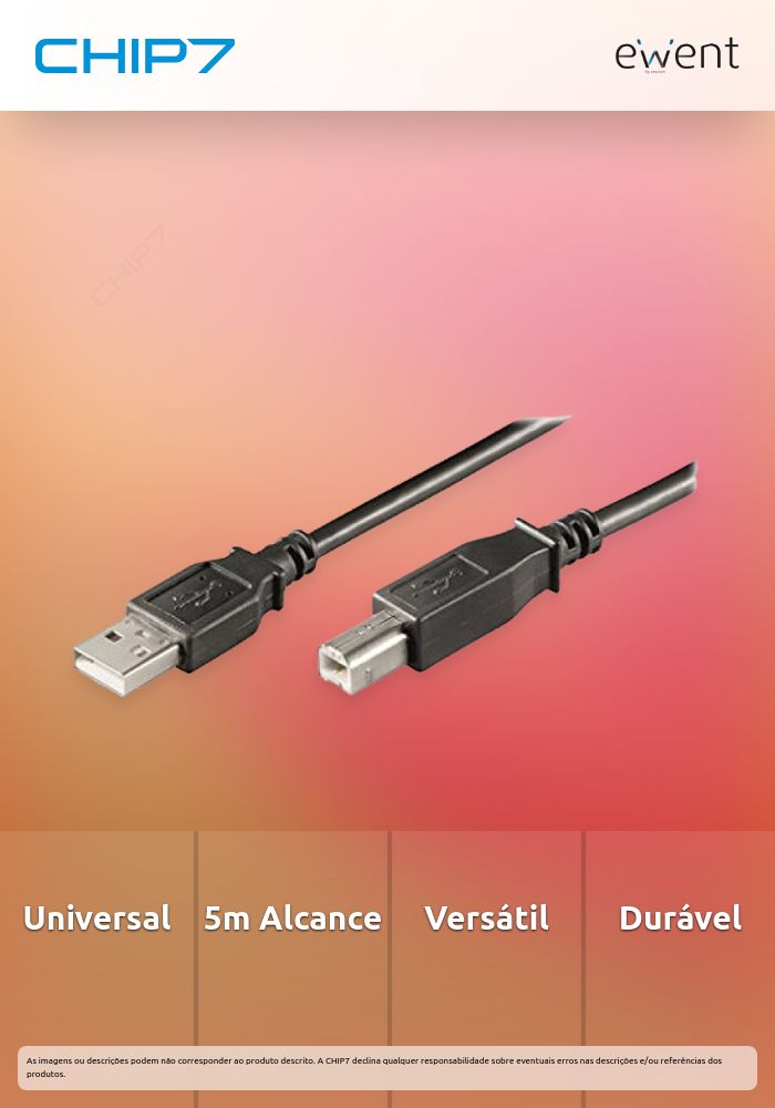 Cabo USB 2.0 
