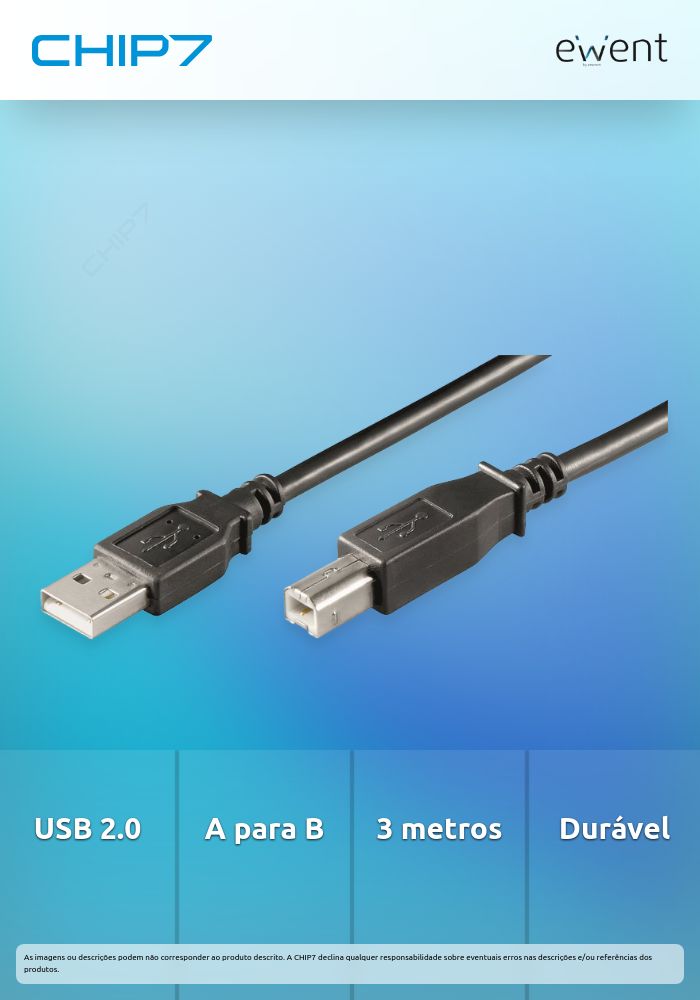 Cabo USB 2.0 