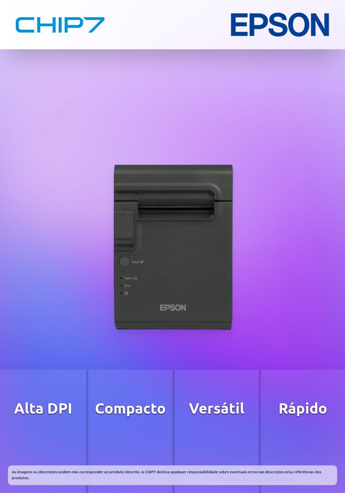 Impressora de Etiquetas EPSON TM-L90 465 Linha térmica 203 x 203DPI