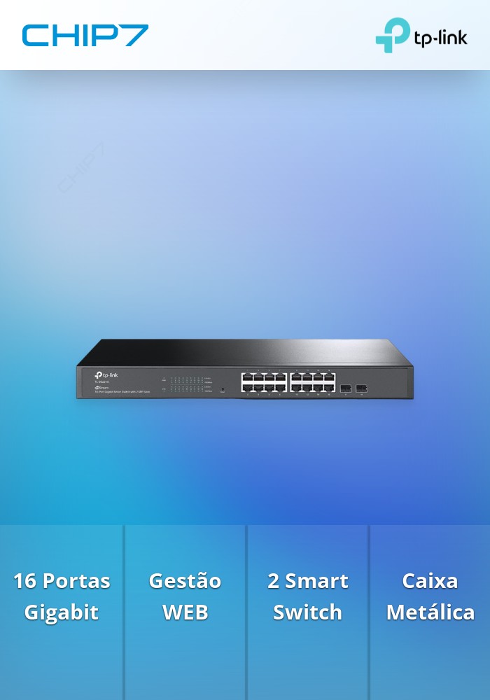 SWITCH TP-LINK TL-SG2218, 16P GIGA + 2 SFP, MANAGED, OMADA